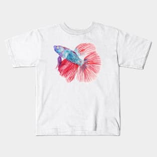 Betta fish Kids T-Shirt